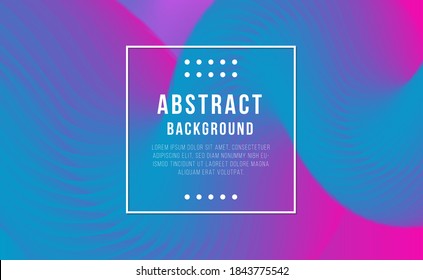 Abstract background futuristic graphic, 3d fluid shape illustration, Digital technology banner, Blue sky pink purple background, Color liquid form movement, Landing page abstract, Vector illustration