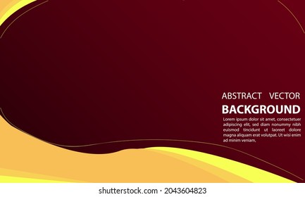 Abstract background futuristic graphics of modern hipsters. A blushing red and yellow background with stripes. With a simple and elegant design Of vector abstract background texture design, yellow and