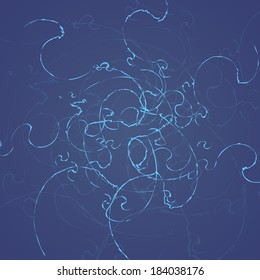abstract background, futuristic illustration.