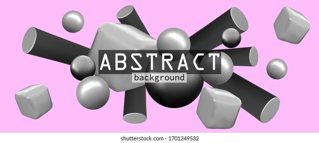 Abstrakter Hintergrund - futuristischer Stil für Technologie und Wissenschaft
