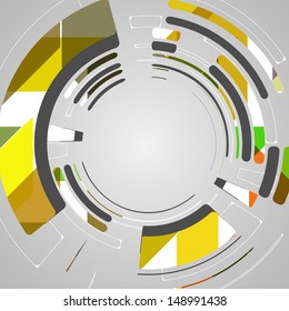 abstract background for futuristic tech design, dynamic illustration.