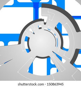 abstract background for futuristic tech design, dynamic illustration.