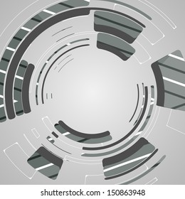 abstract background for futuristic tech design, dynamic illustration.