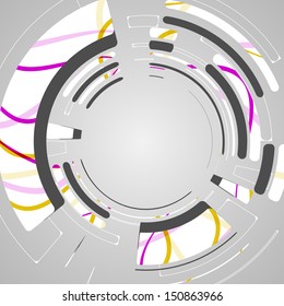 abstract background for futuristic tech design, dynamic illustration.