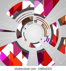 abstract background for futuristic tech design, dynamic illustration.