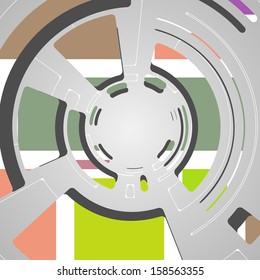 abstract background for futuristic tech design, dynamic illustration.