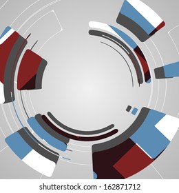 abstract background for futuristic tech design, dynamic illustration.