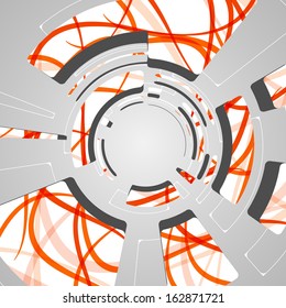 abstract background for futuristic tech design, dynamic illustration.