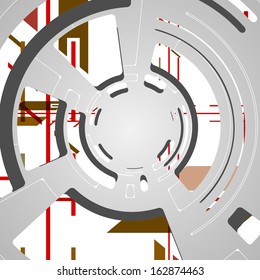 abstract background for futuristic tech design, dynamic illustration.