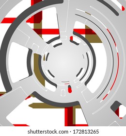 abstract background for futuristic tech design, dynamic illustration.