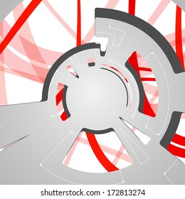 abstract background for futuristic tech design, dynamic illustration.