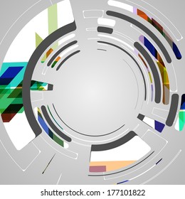 abstract background for futuristic tech design, dynamic illustration.