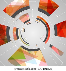 abstract background for futuristic tech design, dynamic illustration.