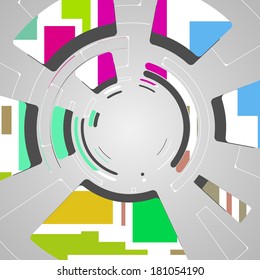 abstract background for futuristic tech design, dynamic illustration.