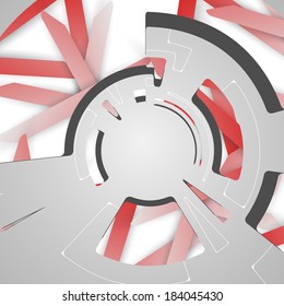 abstract background for futuristic tech design, dynamic illustration.