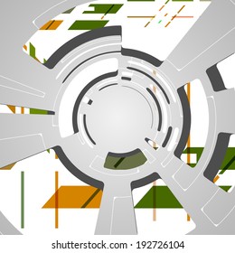 abstract background for futuristic tech design, dynamic illustration.