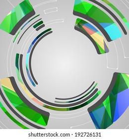 abstract background for futuristic tech design, dynamic illustration.
