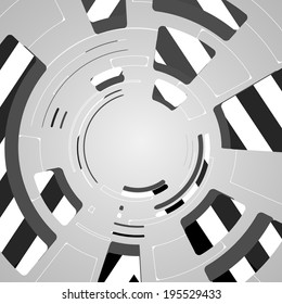 abstract background for futuristic tech design, dynamic illustration.