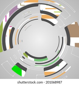 abstract background for futuristic tech design, dynamic illustration.