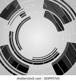abstract background for futuristic tech design, dynamic illustration.