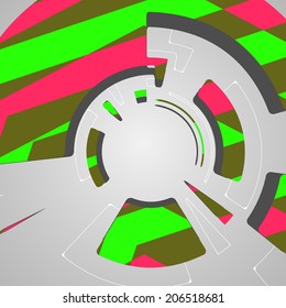 abstract background for futuristic tech design, dynamic illustration.