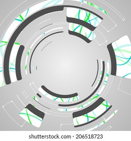 abstract background for futuristic tech design, dynamic illustration.