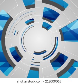 abstract background for futuristic tech design, dynamic illustration.