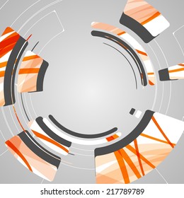 abstract background for futuristic tech design, dynamic illustration.