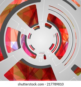 abstract background for futuristic tech design, dynamic illustration.