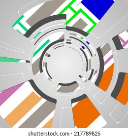 abstract background for futuristic tech design, dynamic illustration.