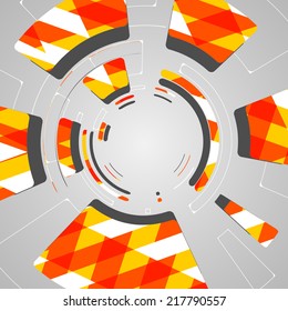 abstract background for futuristic tech design, dynamic illustration.