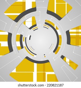 abstract background for futuristic tech design, dynamic illustration.