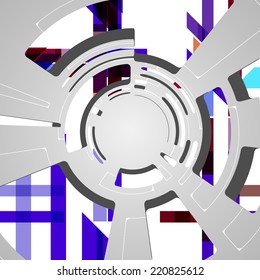 abstract background for futuristic tech design, dynamic illustration.