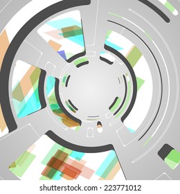abstract background for futuristic tech design, dynamic illustration.