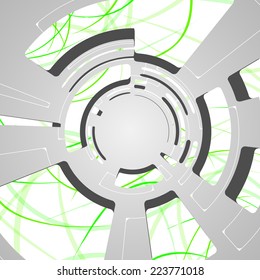 abstract background for futuristic tech design, dynamic illustration.
