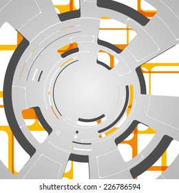 abstract background for futuristic tech design, dynamic illustration.