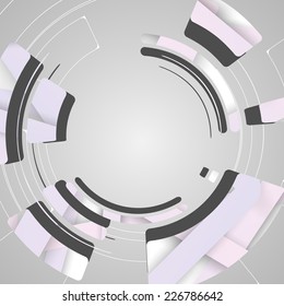 abstract background for futuristic tech design, dynamic illustration.