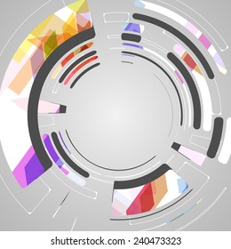 abstract background for futuristic tech design, dynamic illustration.