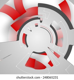 abstract background for futuristic tech design, dynamic illustration.