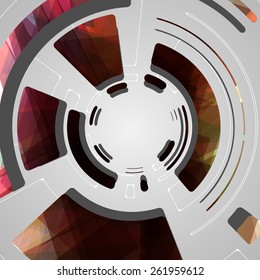 abstract background for futuristic tech design, dynamic illustration.