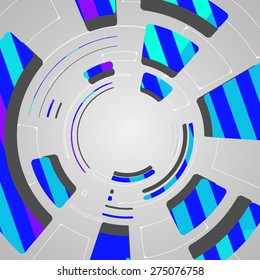 abstract background for futuristic tech design, dynamic illustration.