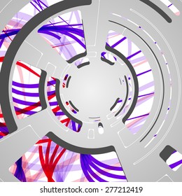 abstract background for futuristic tech design, dynamic illustration.