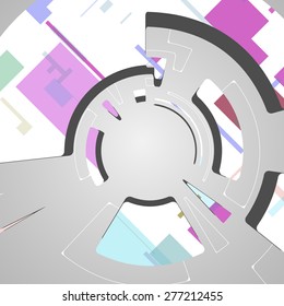 abstract background for futuristic tech design, dynamic illustration.