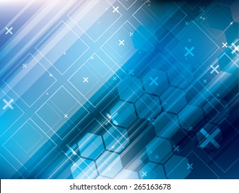 Abstract background of futuristic technology