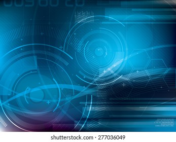 Abstract background of futuristic technology