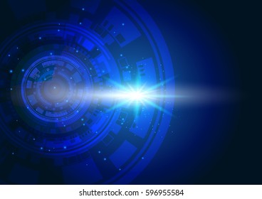 Abstract background of futuristic technology