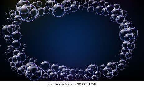 abstrakter Hintergrund der futuristischen Technologieblase