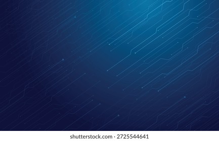 Fondo Abstractas de la placa de circuito de tecnología futurista