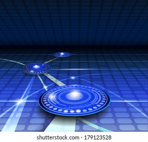 Abstract background for futuristic technology design .vector file.