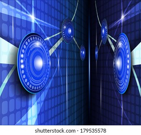Abstract background for futuristic technology design.Vector file.